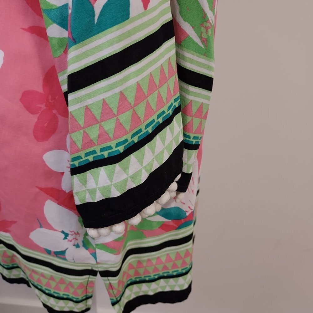 Ruby Rd Mix Print Pink Top - Picture 9 of 11